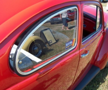 Ausstellfenster VW Käfer Dickholmer / Popout window early Bug - 7/64