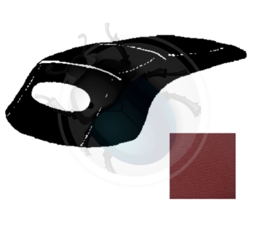 Convertible outer hood Canvas burgundy VW Käfer Cabriolet Year  08.67-07.72