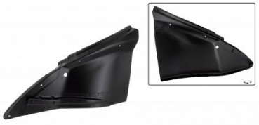 Stoßstangenhalteblech, Endspitze VW Käfer hinten rechts 1949 - 7.67