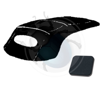 Convertible outer hood Canvas black VW Käfer Cabriolet Year  08.67-07.72