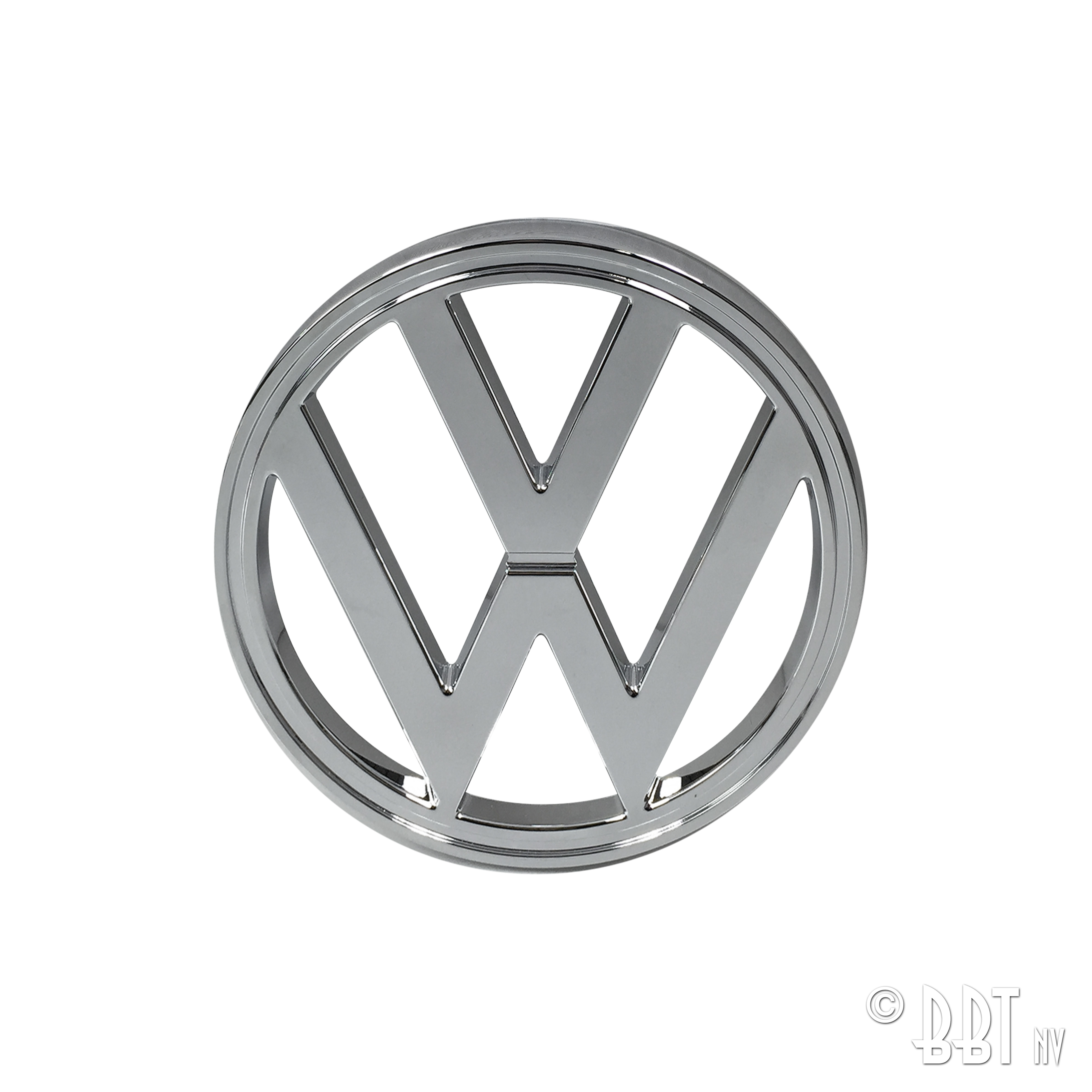 Emblem Chrom Original VW Bus T1 T2 Bus 08.72-07.79 vergl. 241853601E -  Aircooledshop