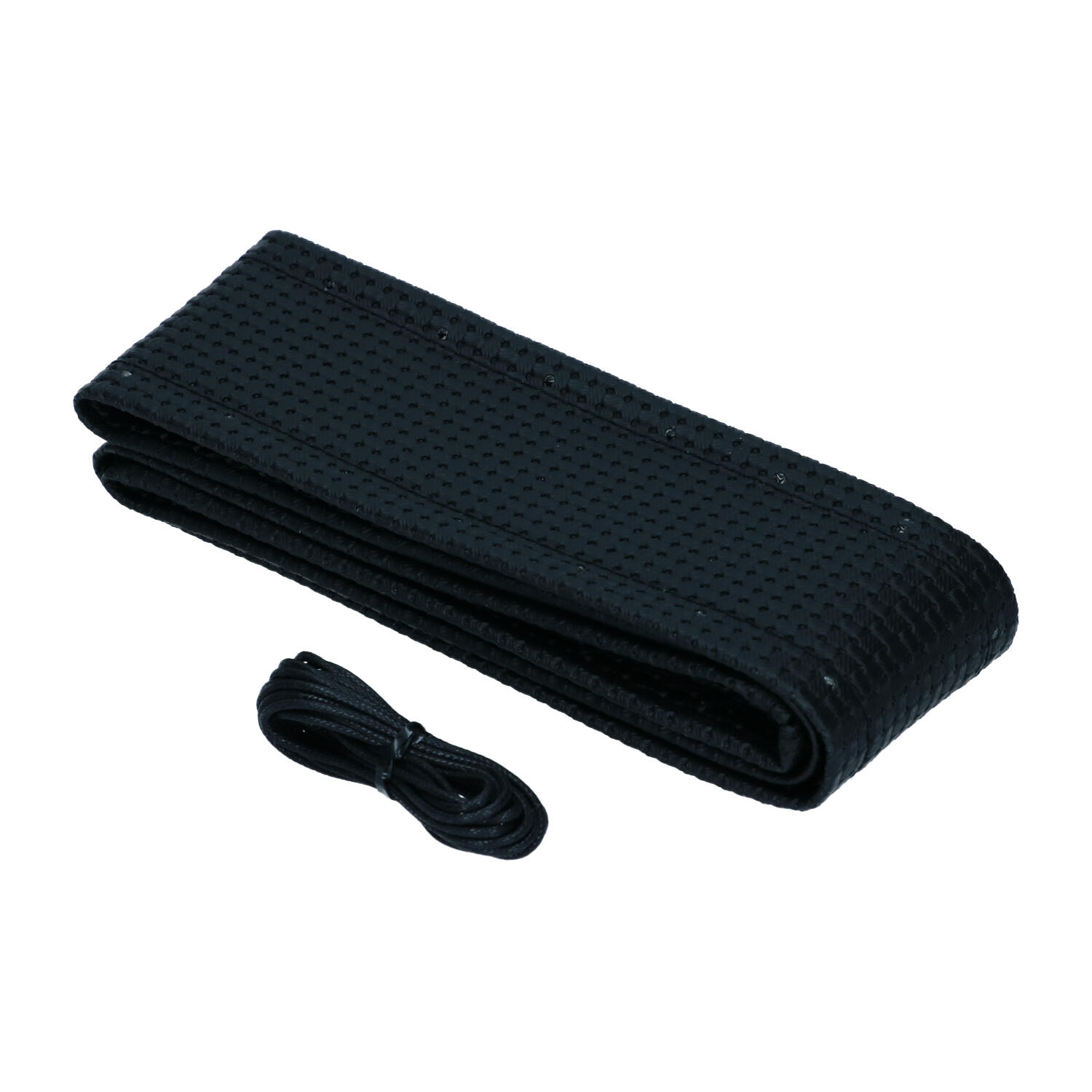 Leder-Lenkradbezug 40-41cm - Schwarz Mit Gelber Naht - Rutschfester Halt & Stylisches Design