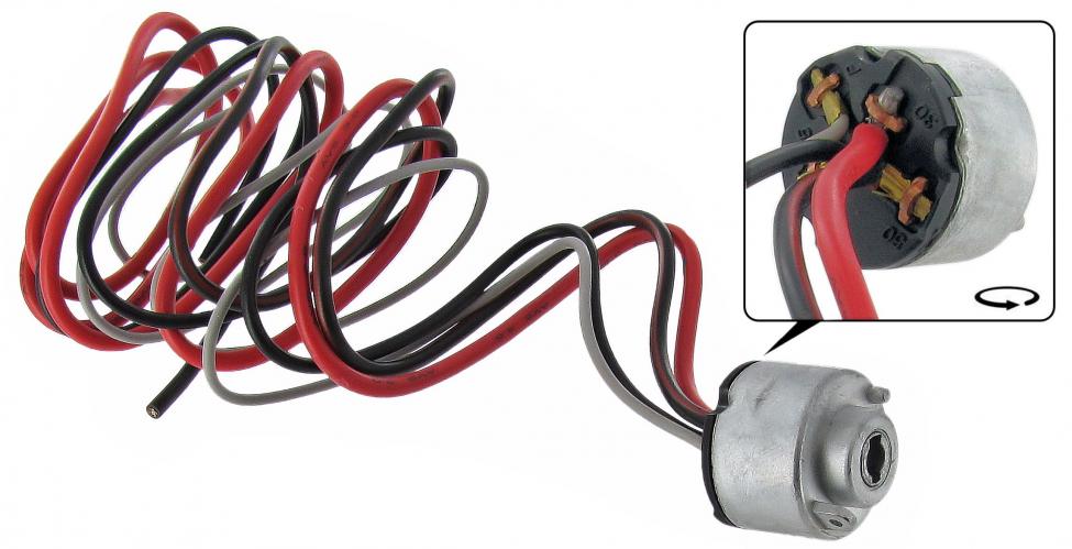 Ignition Starter Switch For VW Beetle & Bus T2 T2a (8.1967 - 7.1970) 311905865A