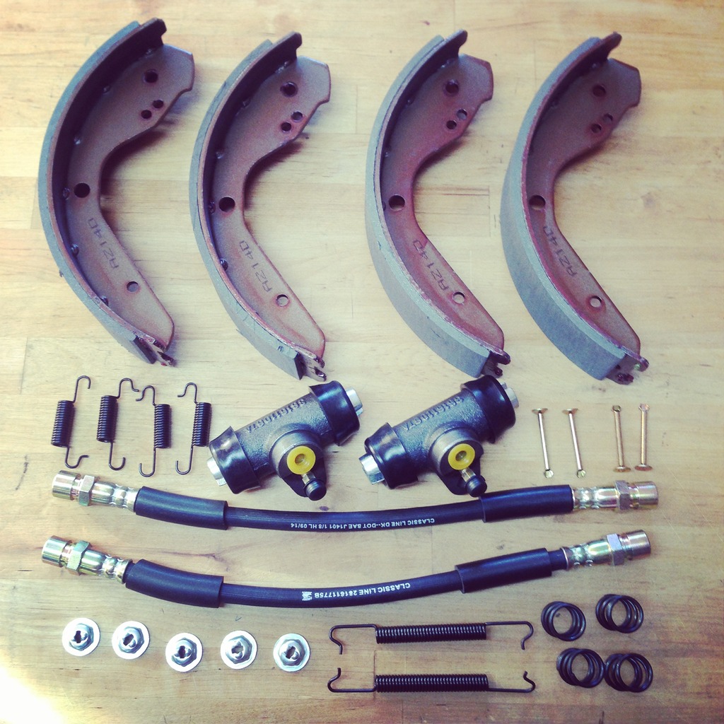 Bremsen SET Kit hinten HA Hinterachse VW Käfer Karmann Ghia