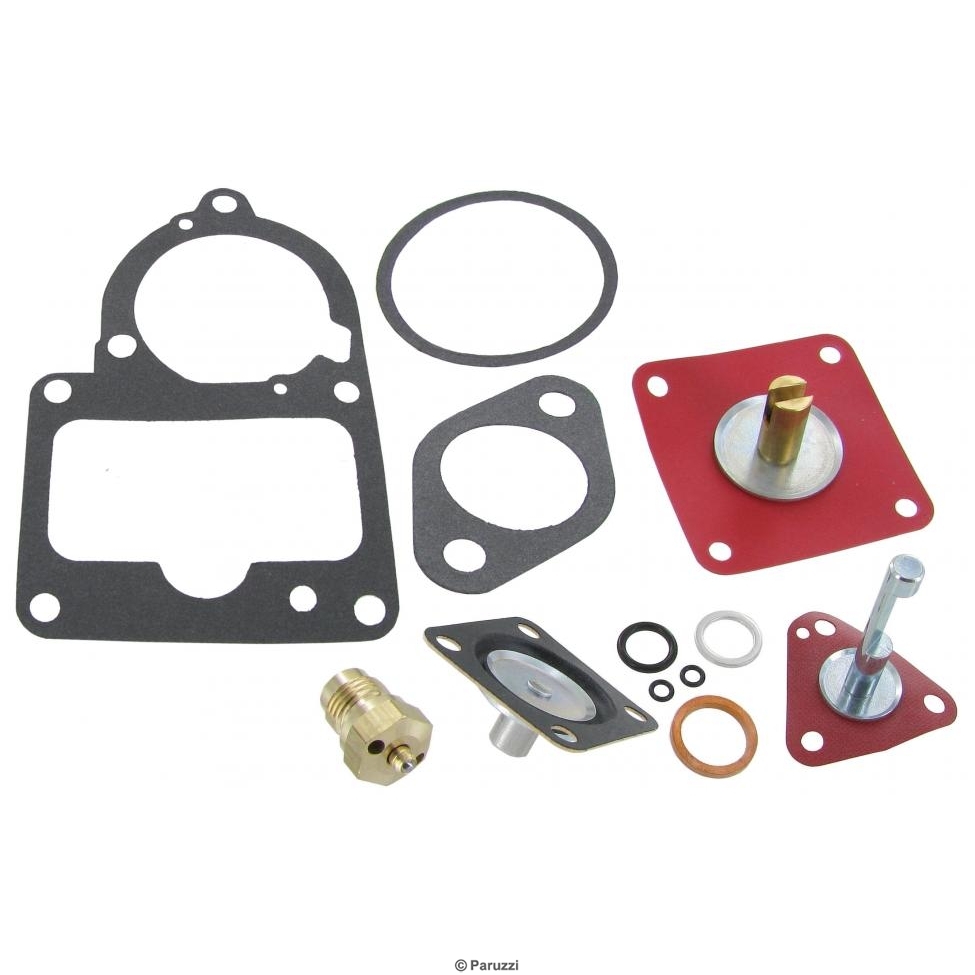 VW Käfer Vergaser Reparatursatz für Solex 32 PBIC / PICB (mit Drosselklappe  und Welle)