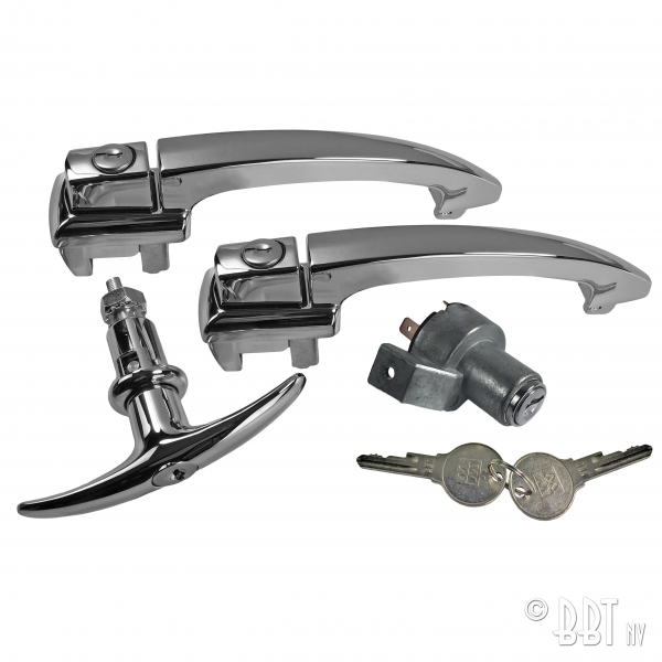 Griff-Set-VW-Kaefer-111905803D+113837205Cx2+113827561