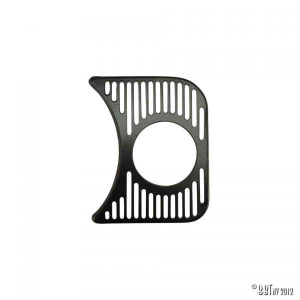Dashgrill-gauge-holder-right-1-hole-52mm-black-VW-Käfer-