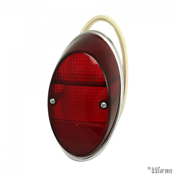 Taillight-lens-with-rim-and-rubber-(USA)-TQ-VW-Kaefer-111945241D+111945117+111945235B+N141341