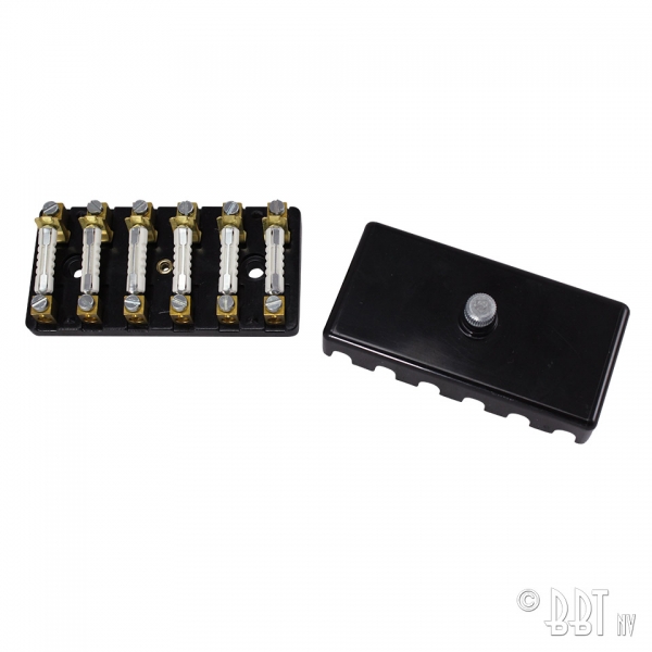 Fuse-box-bakelite-for-6-fuses-VW-Bus-T1-111937031