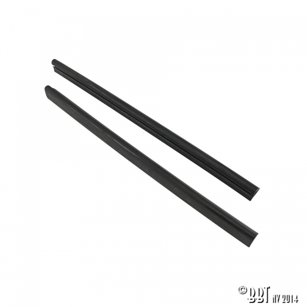 Seals-windscreen-post-convertible-as-pair-L/R-VW-Karmann-ghia-