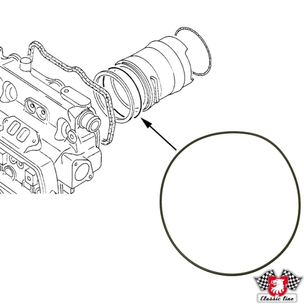Gasket-for-cylinder-liner-VW-Bus-T3-025101177