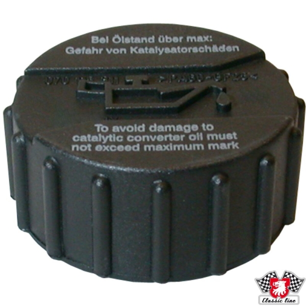 Locking-cover-for-oil-filler-pipe-VW-Bus-T3-070115311
