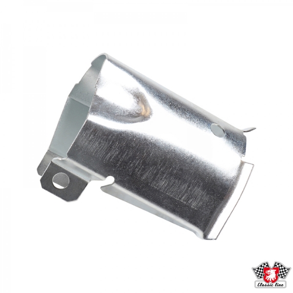 Guard-plate-at-thermostat-housing-VW-Bus-T3-025121148