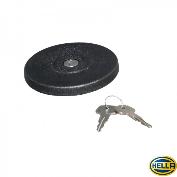 Tankdeckel-abschliessbar-schwarzes-Plastik-Hella-VW-Bus-T3-1702830