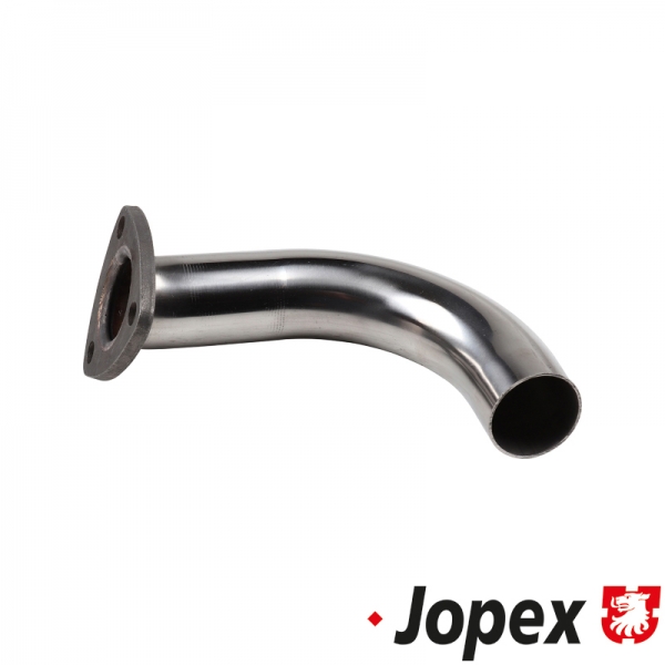 Tail-pipe-with-mild-steel-flange-stainless-steel-VW-Bus-T3-025251185