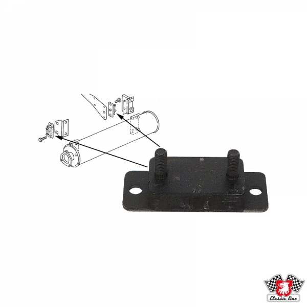 Gummilager-schalldämpfer-VW-Bus-T3-033251393
