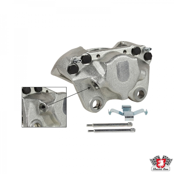 Brake-caliper-front-without-brake-pads-right-new-VW-Bus-T3-211615108A