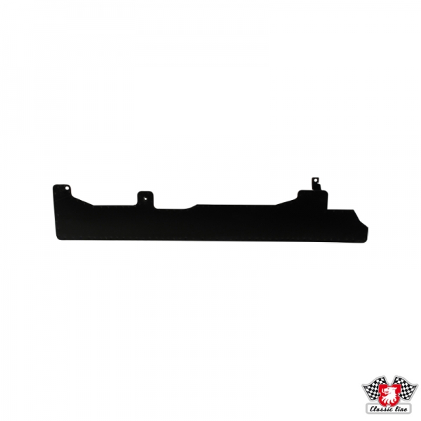 Heat-shield-with-inside-heat-protection-isolation-material-for-exhausts-black-VW-Bus-T3-070119227A