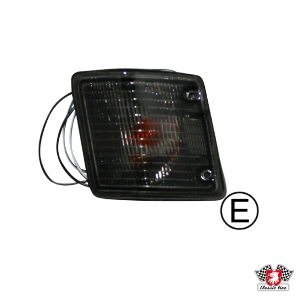 Indicator-front-smoked-with-E-mark-left-VW-Bus-T3-251953055