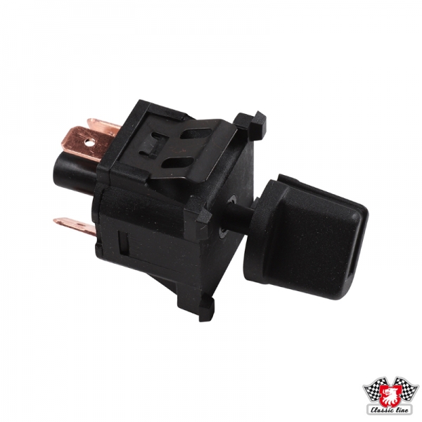 Schalter für Gebläse 3 Stufen und 4 Stecker Gebläseschalter VW Bus T3 Benziner & Diesel Transporter vergl. 171959511