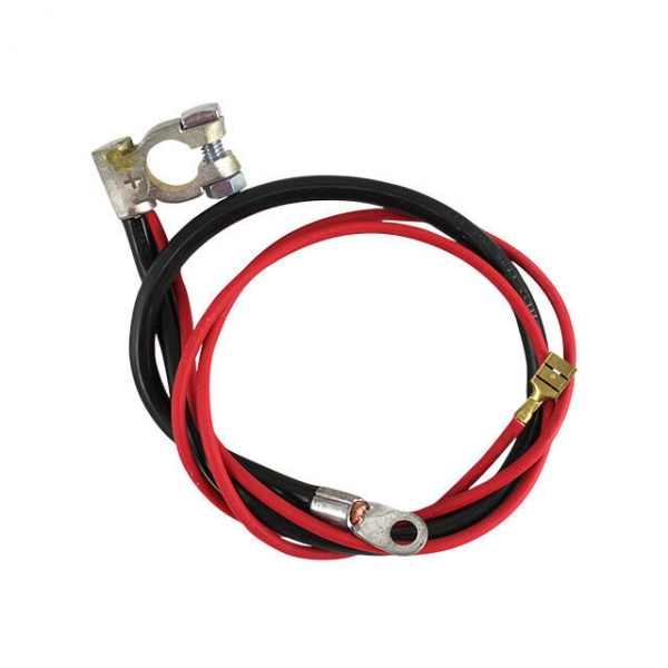 Batteriepol Massekabel Plus Kabel 540 mm Befestigung Pluspol VW Bus T2 08/71-07/79 VW Bus T2b . 211971228A