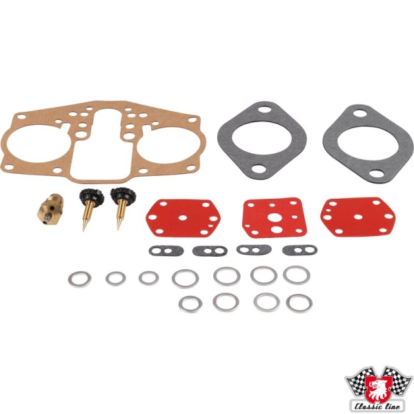 Dichtungssatz-für-Vergaser-Solex-40-PII-4.-2-Sätze-pro-Auto-erforderlich-Porsche 356-61610890203