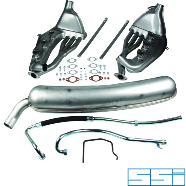 Exhaust-conversion-set-free-flow-with-60-mm-tail-pipe-Porsche 911-92.289SSI
