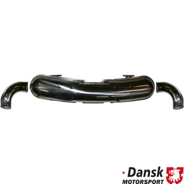 Schalldämpfer-hinten-Sport-84-mmloser-Endrohre-Edelstahl-Porsche 911-92.512SDL