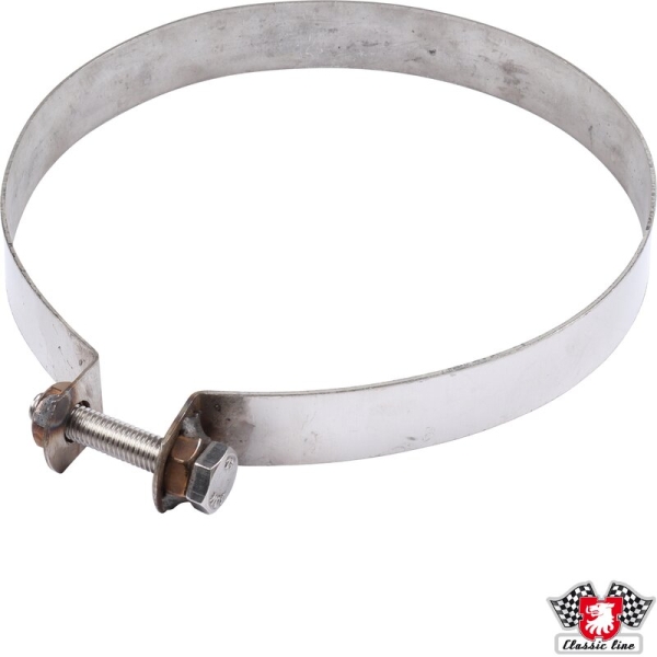 Spannband-für-Schalldämpfer-2-Stück-notwendig-Edelstahl-Porsche 911-90111115704