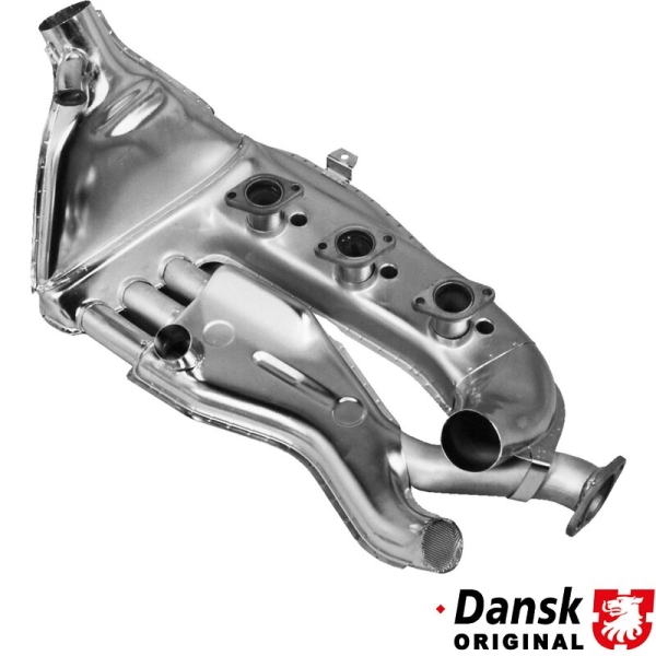 Wärmetauscher-Edelstahl-links-Porsche 911-91.013S