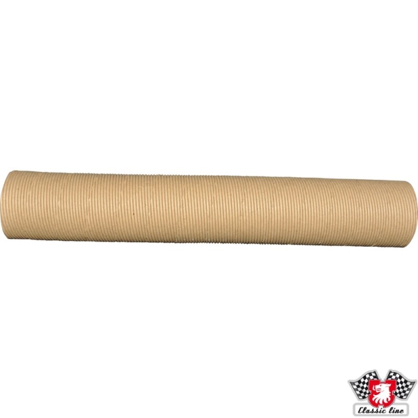 Heizschlauch-Motor-zum-Wärmetauscher-Ø60x380-mm-Braun-Papier/Alu-Porsche 911-90121119401