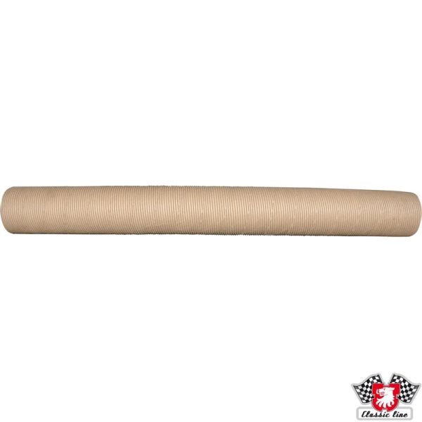 Heater-hose-engine-to-heat-exchanger-Ø60x460-mm-brown-paper/alu-Porsche 911-90121119501