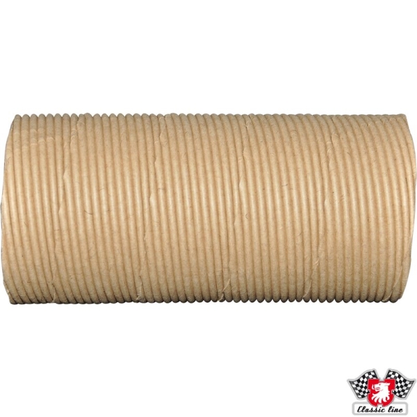 Heizschlauch-Motor-zum-Wärmetauscher-Ø60x130-mm-Braun-Papier/Alu-links-Porsche 911-93021119601