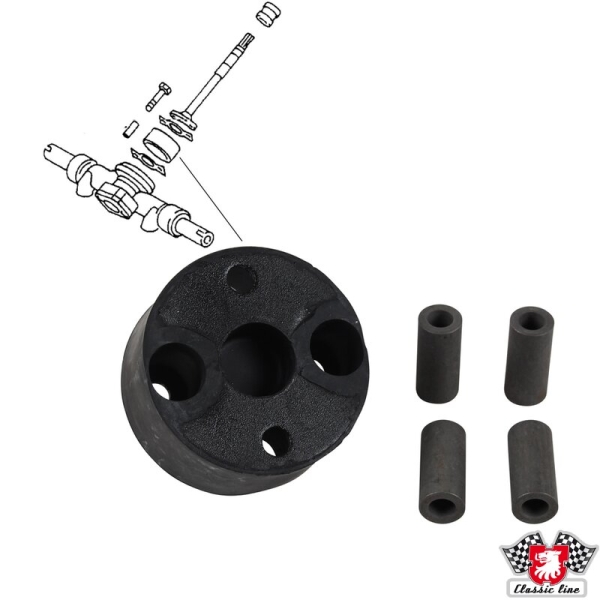 Steering-rack-coupling-rubber-Porsche 911-90134720102