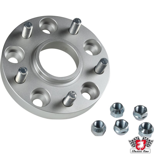 Wheel-spacer-with-studs-and-nuts-25-mm-1piece-Porsche 912-EQ601125