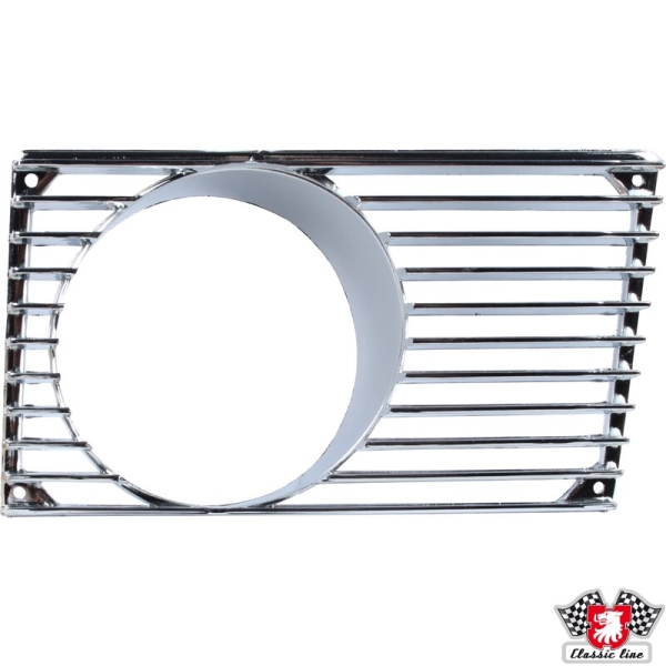 Horn-grille-with-fog-light-hole-chrome-right-Porsche 914-91455923610