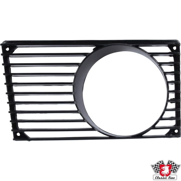 Horn-grille-with-fog-light-hole-black-left-Porsche 914-91455923710