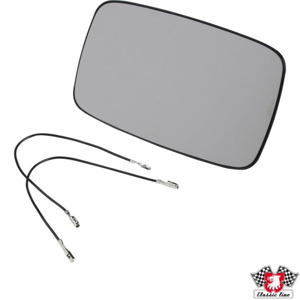 Burco Driver Side Mirror Glass For 97-05 Porsche 911 Boxster - 2826 Left Side