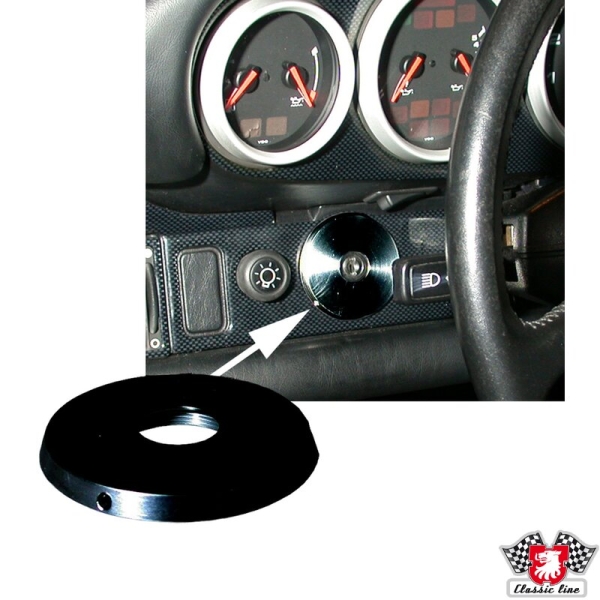 Zündschalterdeckel-Alu-schwarz-Porsche 911-EQ850100BL