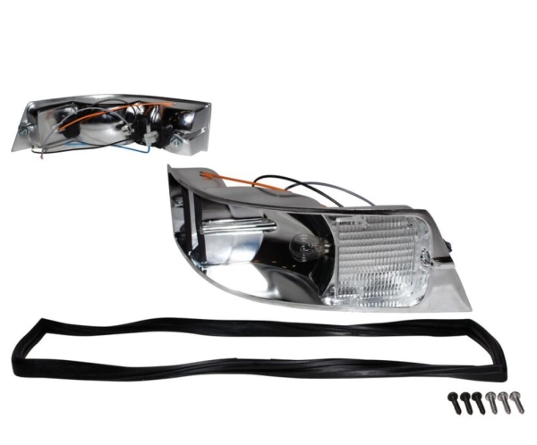 Tail-light-house-(plastic)-with-bulb-and-gasket-right-Porsche 911-91163194000