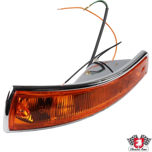 Indicator-front-complete-with-housing-and-rubber-seal-US-version-orange-with-SAE-approval-left-Porsche 911-90163140102