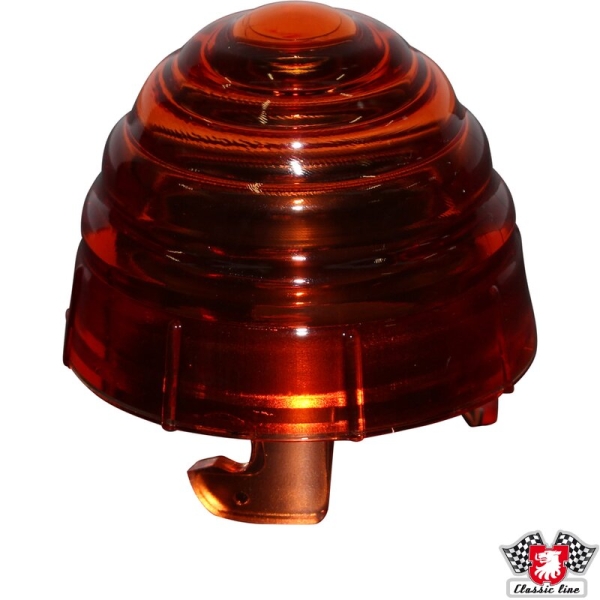 Blinkerglas-rund-orange-ohne-E-Marke-vorne-links/rechts-Porsche 356-64463141106