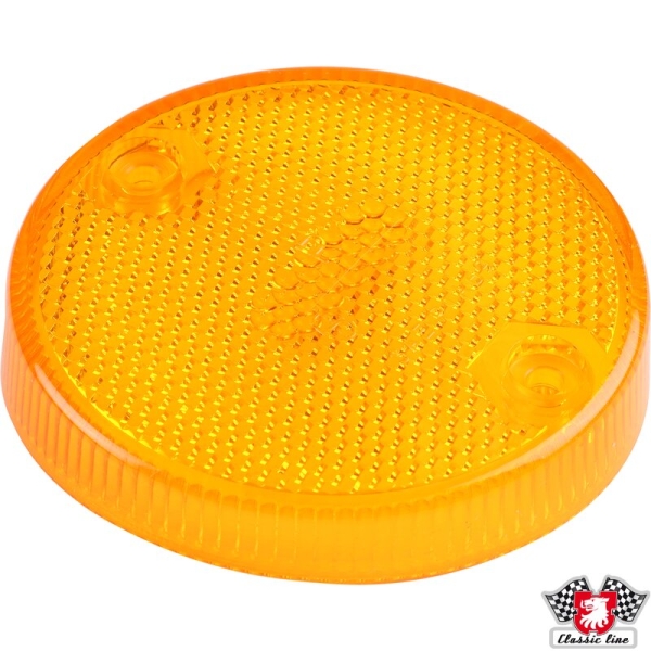 Side-marker-lamp-lens-yellow-right-Porsche 914-91463194600
