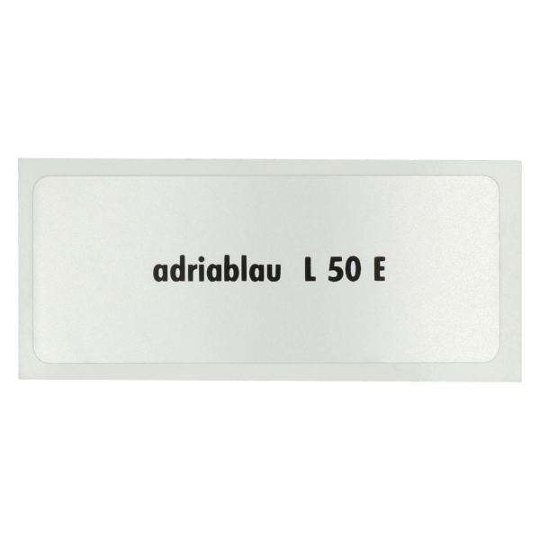 Sticker-L-50-E-Adriatic-blue-VW-Bus-T1-Kaefer-T2-