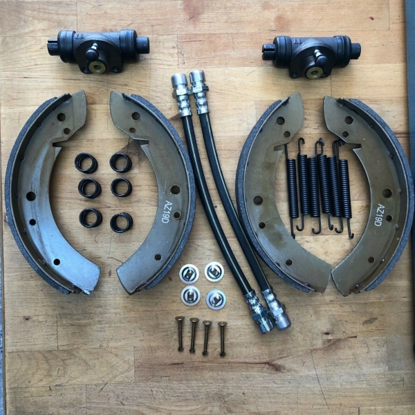 Bremsen Kit hinten VW Käfer Ovali Bremsbeläge Bremsbacken Bremsen SET 1.54-9.57