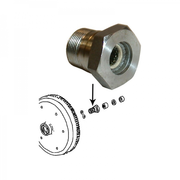 Gland nut for flywheel M28x1.5x25 mm Typ1 Type 1 -07/60 Motor VW Käfer VW Karmann Ghia   ref no. 111105305C