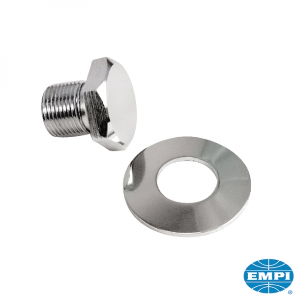 Bolt-and-washer-set-for-crankshaft-pulley-chrome--Fits-with-any-stock-or-custom-pulley-VW-Käfer-00-9117-0