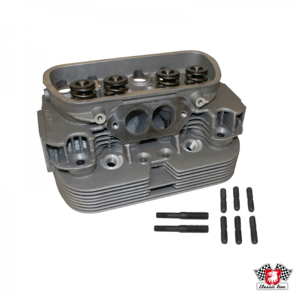 Cylinder-head-"044"-new-dual-port-complete-with-valves--Inlet-valves-40x8-mm-and-exhaust-valves-35-5x8-mm--Spark-plug-M14x125x16-mm--Cylinder-Ø94-mm--CLASSIC-VW-Käfer-AC101344