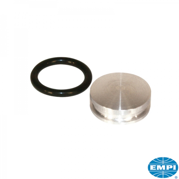 Nockenwellestopfen-Billet-Style-mit-O-ring--Das-Gehäuse-muss-für-die-Nockenwellenstopfenrille-bearbeitet-werden-VW-Käfer-16-9524-0