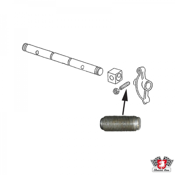 Ventilführung Ventil Einstellschraube M10 Typ1 Zylinderkopf VW Käfer Bus T1 T2 Karmann Ghia T3 WBX Typ4 Motor Ventileinstellschrauben 022109451hraube M10 Typ1 Zylinderkopf VW Käfer Bus T1 T2 Karmann Ghia T3 WBX Typ4 Motor Ventileinstellschrauben